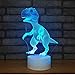 Produktbild Dinosaurier 3D Lampe 7 Farben Burst Led Nachtlampe für Kinder Touch Led USB Tisch Baby Schlafen Nachtlicht Wohnkultur