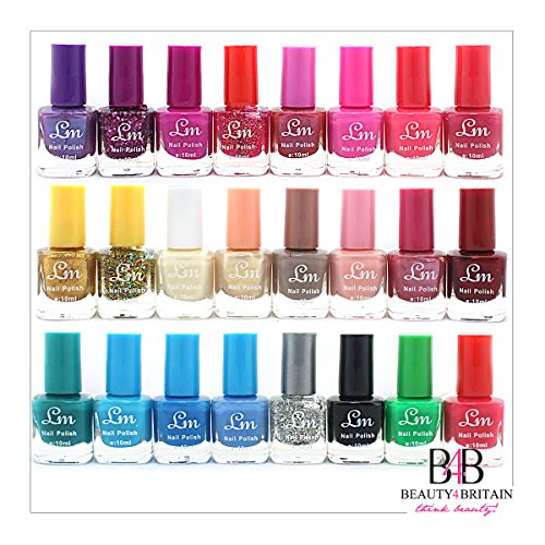 24 NAGELLACK SET 24 VERSCHIEDENEN FARBEN 7 ML SET B PERFEKTE GESCHENK - 2