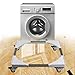 Produktbild DUAN Waschmaschine Basis Einstellbare Einrad Waschmaschine Wagen Verdickte Vierkant-Rohr Edelstahl Kühlschrank Beweglichen Basis,4singlebrakewheel