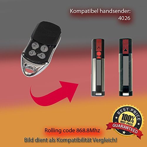 Transmitter 868.3MHZ for Sommer 4020 Remote Control Replacement