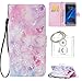 Produktbild für Galaxy S7 EDGE (5,5 Zoll) Hülle, Glitter Strass Bling Ledertasche Muster Weich PU Schutzhülle für Samsung Galaxy S7 EDGE (5,5 Zoll) Flip Cover Wallet Case Tasche Handyhülle mit Lanyard Strap Stand Function Magnetverschluss Etui Schale Credit Card Slots Bookstyle Purse Design Handytasche Lederhülle Schutz Hüllen mit für Samsung Galaxy S7 EDGE (5,5 Zoll) +Schlüsselanhänger (R) (7)