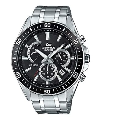 Casio Homme Analogique Quartz Montre avec Bracelet en Acier Inoxydable EFR-552D-1AVUEF