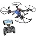 Produktbild Holy Stone FPV F181W RC Drohne mit 720P HD Kamera,rc Helikopter Quadrocopter ferngesteuert mit Kamera live übertragung,APP Steuerung, automatische Höhenhalter für Anfänger und Kinder