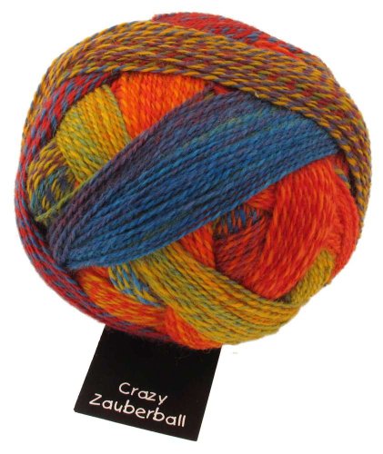 Schoppel-Wolle Crazy Zauberball 1702_ kleiner Fuchs VE: 100g