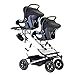 Mountain Buggy Duet Stroller Flint