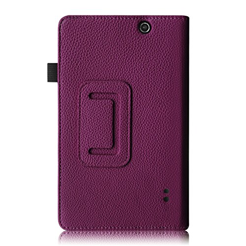 Fintie Odys Connect 7 Pro / Connect 7 Hülle Case – Slim Fit Folio Premium Kunstleder Schutzhülle Cover Tasche mit Ständerfunktion für Odys Connect 7 Pro / Odys Connect 7 17,8 cm (7 Zoll) Tablet-PC, Lila - 8
