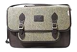 Traditionelle aus schottischem Hirschleder diese Tasche hat ein weiches und taktile Gefühl zu. Zusammensetzung: aus Wild schottischen Hirschleder Leder handgefertigt mit authentischen 100% Harris Tweed mit durchgehender Wildleder Futter, magnetischen Druckknopf schließen und passenden Chrom Anpassungen.