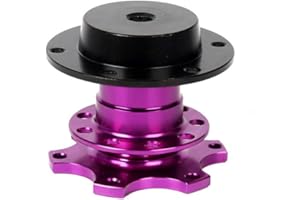 FireAngels - Kit universale di adattatore per mozzo volante a sgancio rapido con bossolo a 6 fori (Viola)