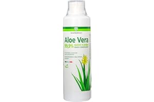 Vonderweid - Puro Succo di Aloe Vera Italiana, Integratore Alimentare Depurativo Digestivo e Nutriente con Aloe Vera da Bere, Non Pastorizzato e Non Filtrato, 500 ML