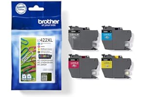 Brother Cartouche d'encre Originale LC-422XLVAL Multicouleur