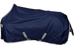 KERBL Bucas Freedom Turnout 155 Pferdedecke Light Navy/Silber