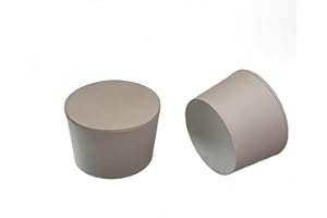 Dugo Gummistopfen, Pfropfen aus Naturkautschuk - 2 Stück - Größe wählbar (Oben ø54mm x unten ø46mm x Länge 35mm)