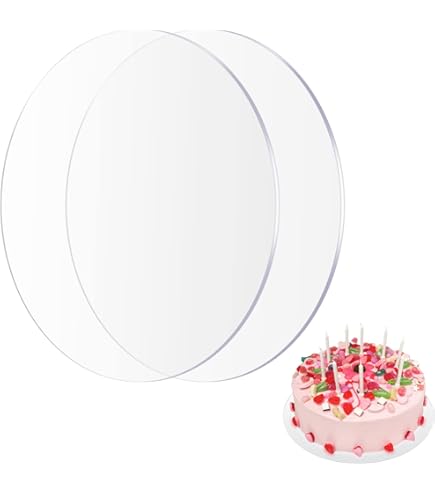 50 Stuks Acrylschijven Rond met Gat 5 cm, Heldere Acrylplaat Rond, Transparante Acrylschijf, Cirkel Acrylglasplaat Rond Plexiglas, Ronde Acrylschijven voor Sleutelhangers, Schilderen, DIY Knutselen