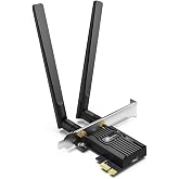 TP-Link Archer TX55E, AX3000 Wi-Fi 6 Bluetooth 5.2 PCIe Ağ Kartı, İki Anten, &Ouml;zel Soğutucu, 1024-QAM, Ultra D&uuml;ş&uuml;k Gecikme, In