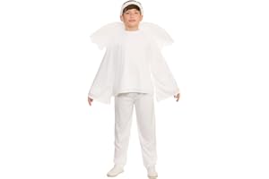 Wicked Costumes Kids Boys Nativity Christmas Angel Fancy Dress Costume