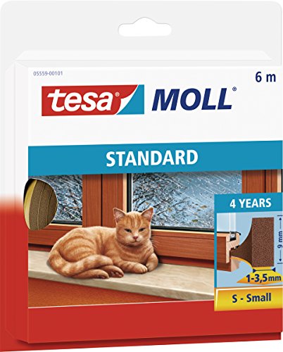 Preisvergleich Produktbild Schaumstoffdichtung „tesamoll® Standard“ TESAMOLL PVC DIC HT. BRAUN 5559 / 00101