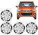 Auto Pearl Premium Quality Car Tyre Wheel Hub Caps/Cover Black & Silver Set of 4 pcs. For 13" Rim Size For -Maruti Suzuki Alto K10 New RS.1429.00
