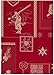 Produktbild Coreme tissu ref Avoriaz Rouge
