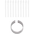 10Pcs Marker Pen Tips for Galaxy Note S6 S7 Series, Replacement Nibs for King Write MR05, for Kindle Scribe Pen, EMR Pen Tip Set for Boox Pen, etc (White)