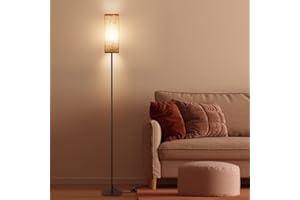 IPARTS EXPERT Lampade da terra per soggiorno, moderna da tavolo a LED, lettura, 3 temperature di colore, da comodino, regolabili per camera da letto decorazione