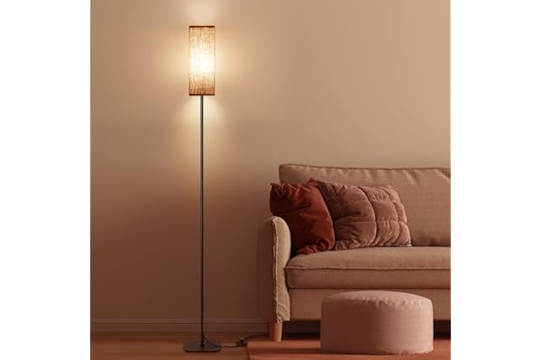 IPARTS EXPERT Lampadaires pour salon, lampe sur pied LED moderne, lampe de lecture, 3 températures de couleur, lampes de chevet réglables pour chambre à coucher, salon, bureau