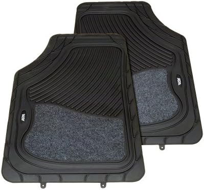 APA 23660 Universal President  Rubber Mat Set, Black
