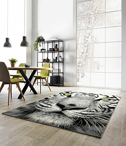 Carat - Alfombra de diseño - Tigre Blanco - 3 tamaños