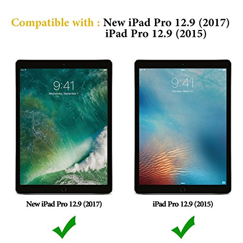 iPad Pro Screen Protector, OMOTON® Tempered-Glass Screen Protector with [9H Hardness] [Premium Crystal Clear] [Scratch-Resistant] [No-Bubble Installation] for iPad Pro, Lifetime Warranty