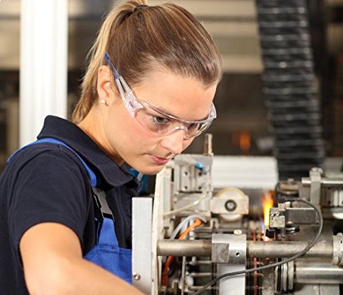 Dräger Schutzbrille X-pect 8330 Scheibe aus PC UV-Schutz: 99,9% Bügelbrille CE-zertifiziert incl. Antikratz+Antibeschlag - 8