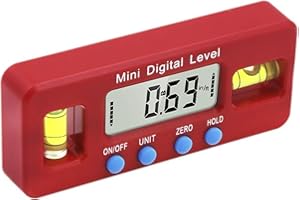 Ebilun Mini Digital Angle magnétique inclinomètre Protractor Finder jauge de niveau avec écran LCD
