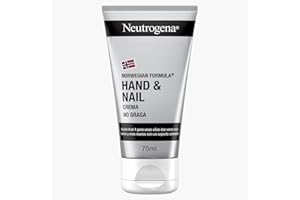Neutrogena Fórmula Noruega Hand & Nail Crema de Manos y Uñas (1 x 75 ml), crema de manos reparadora con pantenol, crema para suavizar las cutículas y fortalecer las uñas