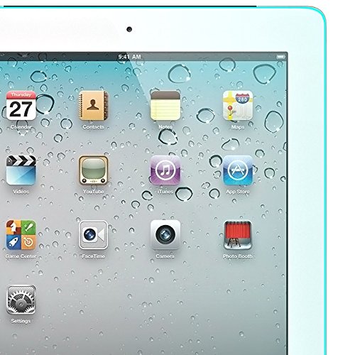 Apple iPad 2 / 3 / 4 Panzer-Glas Schutz-Folie von NICA, 2,5D Round Edge Full-Cover Displayschutzfolie Folie 9H Panzerfolie Volle Tablet-Display-Abdeckung Panzerglas Displayschutz Glass – Kristall-Klar - 4