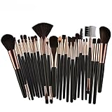 ❤️Function-Stiftung Blending Blush Eyeliner & Gesichts-Puder-Bürsten-Satz für das tägliche Make-up weicher als Tierhaaren.Bürsten sind aus hoher Performance Alloy und ist durablitily und festig. Die hat durch 7 Stufen-Prozess verarbeitet, um Harre ausfallen zu verhindern.Bürsten bieten 12-Monats-Sorglos-Garantie!Pinselhandler sind aus nachhaltigen Quelle von Holz und hat 8 Farbschichten, so dass sie kratzfest gemacht werden.