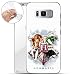 Produktbild Finoo Hülle für Samsung Galaxy S8 - Handyhülle mit Motiv und Optimalen Schutz TPU Silikon Tasche Case Cover Schutzhülle - Hogwarts Wasserfarbe