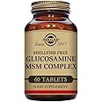 Solgar Glucosamine MSM Complex Tablets - Bone, Joint, and Cartilage Care - Shellfish Free - Gluten Free, Pack of 1 , 60 Tablets