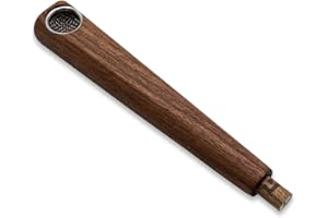 SPIRITPIPES BY CALUMET EST 2015 Calumet OnePiece Wooden Pipe with Activated Carbon Filter 6 mm Four Types of Wood Made in Germany (Nut)