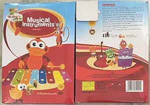 BabyTV On DVD (My First Steps / Musical Instruments / Arts And Crafts) 3 DVD + 1 Free DVD (Kids Animation)