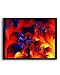 Urban Monk Ethnic Floral Art Canvas Poster, 20x24 inches Canvas Print [HD Bright Art Print, Extra Large Size, Rolled Poster] RS.845.00