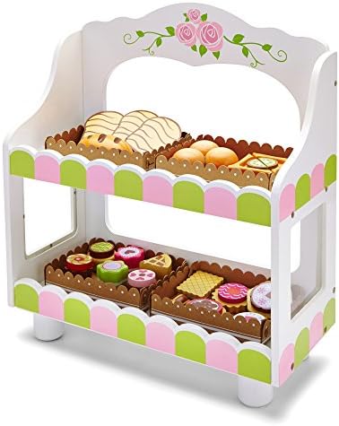 Molly Dolly Deluxe Wooden Bakery Stall Set