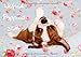 Welpen - Puppies 2014 (Wandkalender 2014 DIN A2 quer): Wandkalender (Monatskalender, 14 Seiten) by