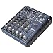 Produktbild Denash Audio Sound Mixer - Professionelle Home-Soundboard-Konsole mit 6-8-Kanal-symmetrischen 1/4-Zoll-Stereobuchsen und Balance-Reglern für alle Stereokanäle