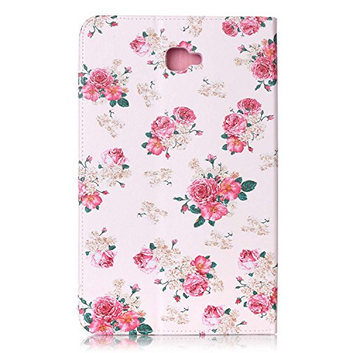 Romtronic Cute Colorful Flip Tasche PU Leder Abdeckung Stand Schutzhülle für Samsung Galaxy Tab A6 10.1 Pouces SM-T580 / SM-T585 + 1 x Schwarz Stylus (Design 13) - 3