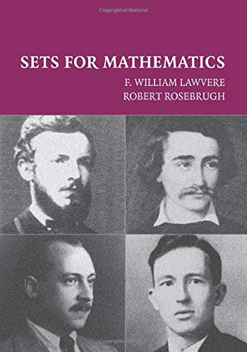 Sets for Mathematics Amazon.co.uk Lawvere, F. William 9780521010603