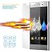 Produktbild Für Sony Xperia XZ Premium (G8141 G8142) Schutzfolie Displayschutz, Ougger Schutzfolie HD 9H Screen Protector stressfreie, Blasenfreie Installation, Anti-Fingerabdruck Gehärtetem Glas Panzerglas Protector