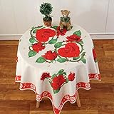 MingXinJia Tischdecken - Family Home Haushalt Baumwolle und Leinen Wasserdichtes Gewebe Staubdichte Tischdecke für Dinner-Picknick, 140 x 200 cm (55 x 79 Zoll), i