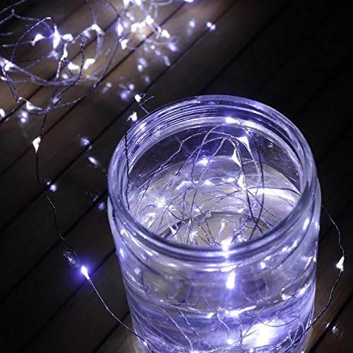 Timewanderer 5m/16.4Ft 50 Led String Starry Fairy Light AA Battery Operated D...