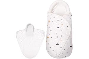 ASNEWKIT Swaddle Blanket for Newborns,Baby Swaddle Wraps Blanket 0-3 months, 100% Organic Cotton Baby Swaddles,Baby Wrap Blanket,Swaddles for Newborn Boy and Girl (White)