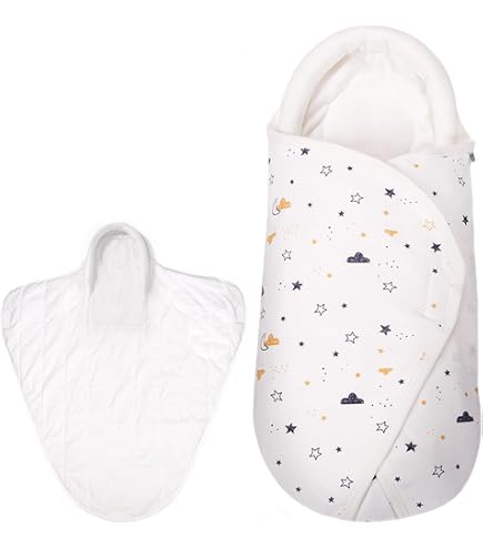 thumbnail interactive-video image 1 of Baby Mam Swaddle Wrap Blanket – DOTS GREY / Deer And Friend – Newborn Unisex Cotton 1 of 5
