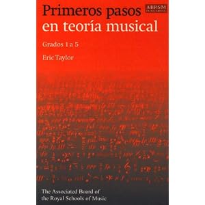 Primeros pasos en teoría musical: Grados 1 a 5 (Spanish edition)