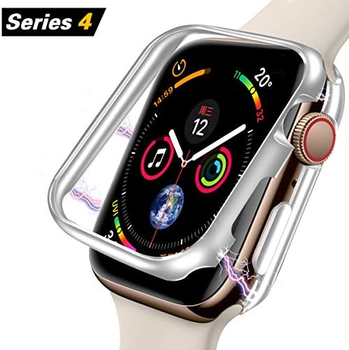 Elewelt Case for Apple Watch 42mm,[Magnetic Adsorption Technology ][Aluminum Metal Frame],IWatch Full Protective Shock-Proof Bumper Case Cover for Apple Watch Series 1/2/3 (Silver,42mm)